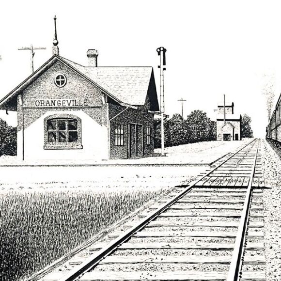 Orangeville Train Station Prints - Picture 3 of 6